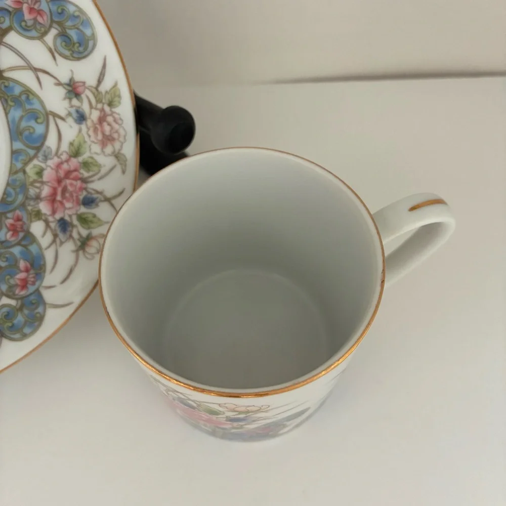 NWT Vintage Laudel for Macy’s Porcelain Made in Japan Demitasse Tea Cup/Saucer
